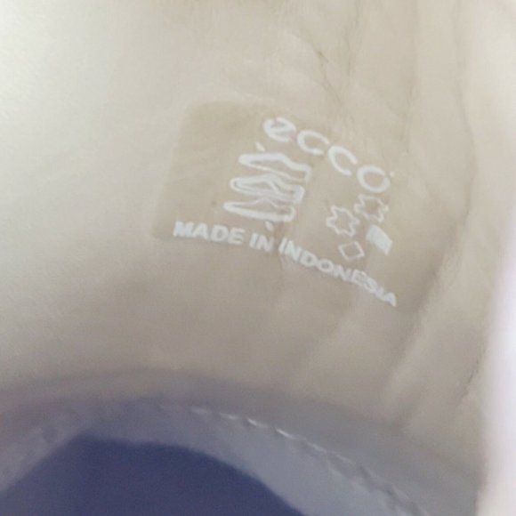 ECCO Sculptured 65' Women's Booties Brown Leather Lace Up Ankle Boot Sz 9-9.5 - Picture 6 of 8